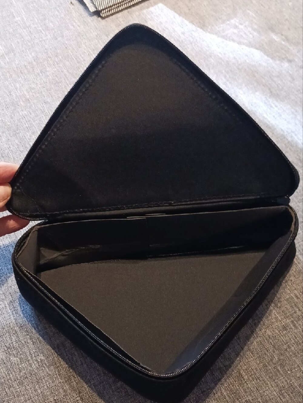 Prada Beauty Pink Triangle Cosmetic Pouch - Picture 4 of 4